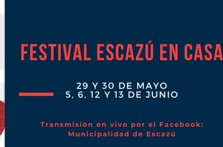 Festival “Escazú en Casa” busca llevar diversión a muchos hogares y trabajo a otras familias