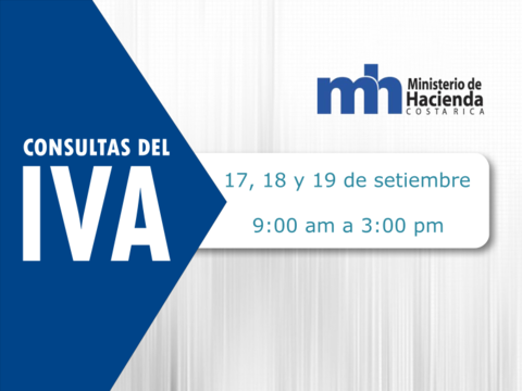 ¿Tiene consultas del IVA? - Escazú 2019